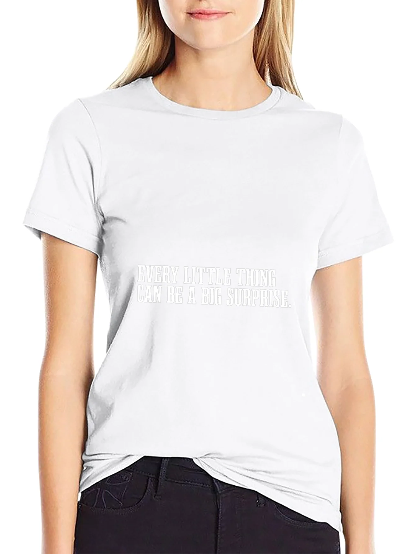 Surprise Graphic Tee - Mens Black T-Shirt