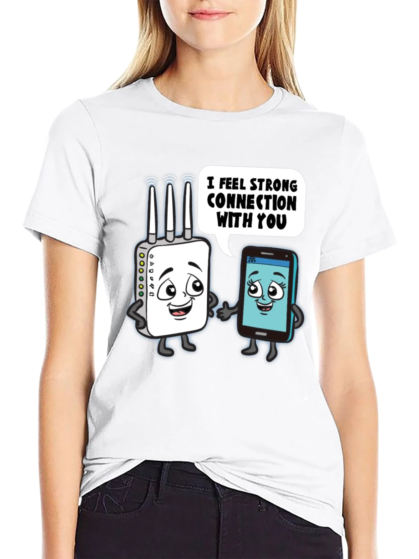 I Feel Strong Connection With You Graphic Tee