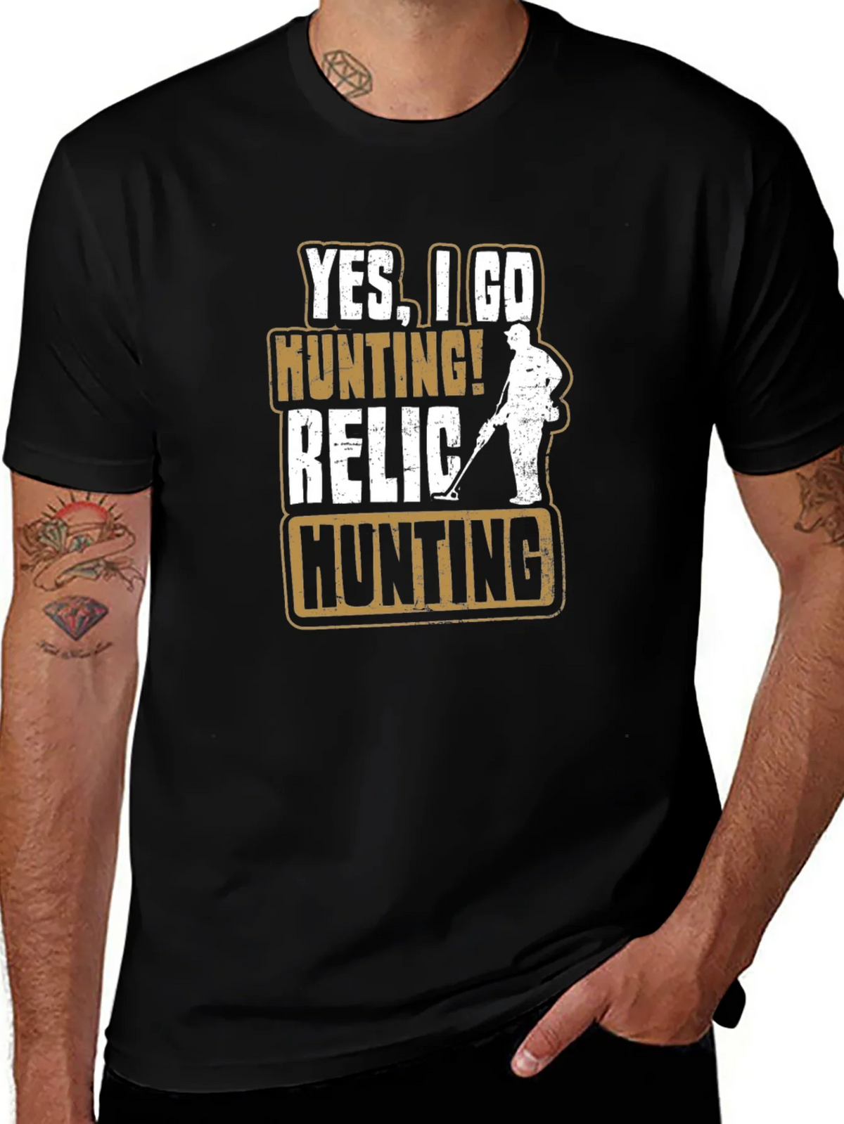 Relic Hunting T-Shirt - Metal Detecting Shirt