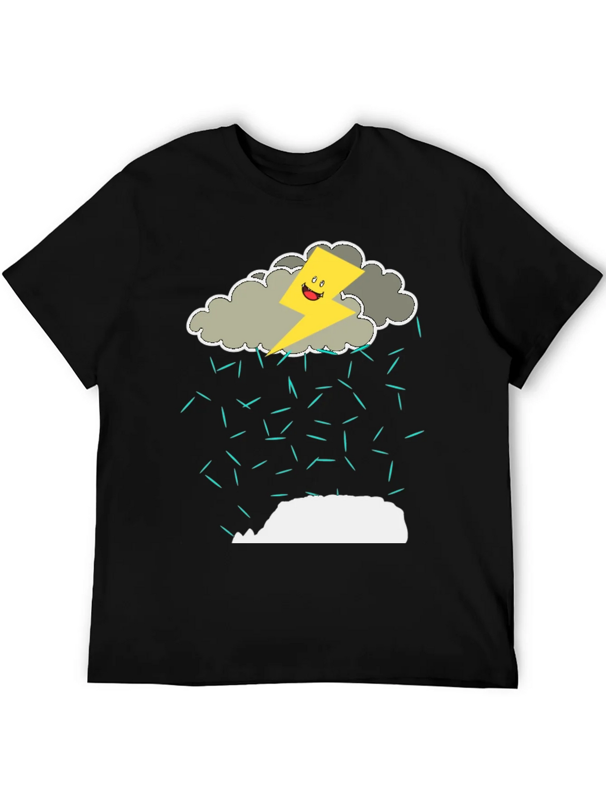 Funny Thunderstorm Graphic T-Shirt