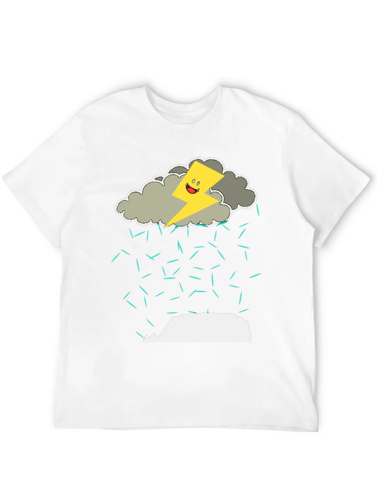 Funny Thunderstorm Graphic T-Shirt
