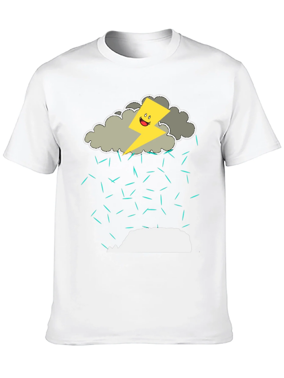 Funny Thunderstorm Graphic T-Shirt