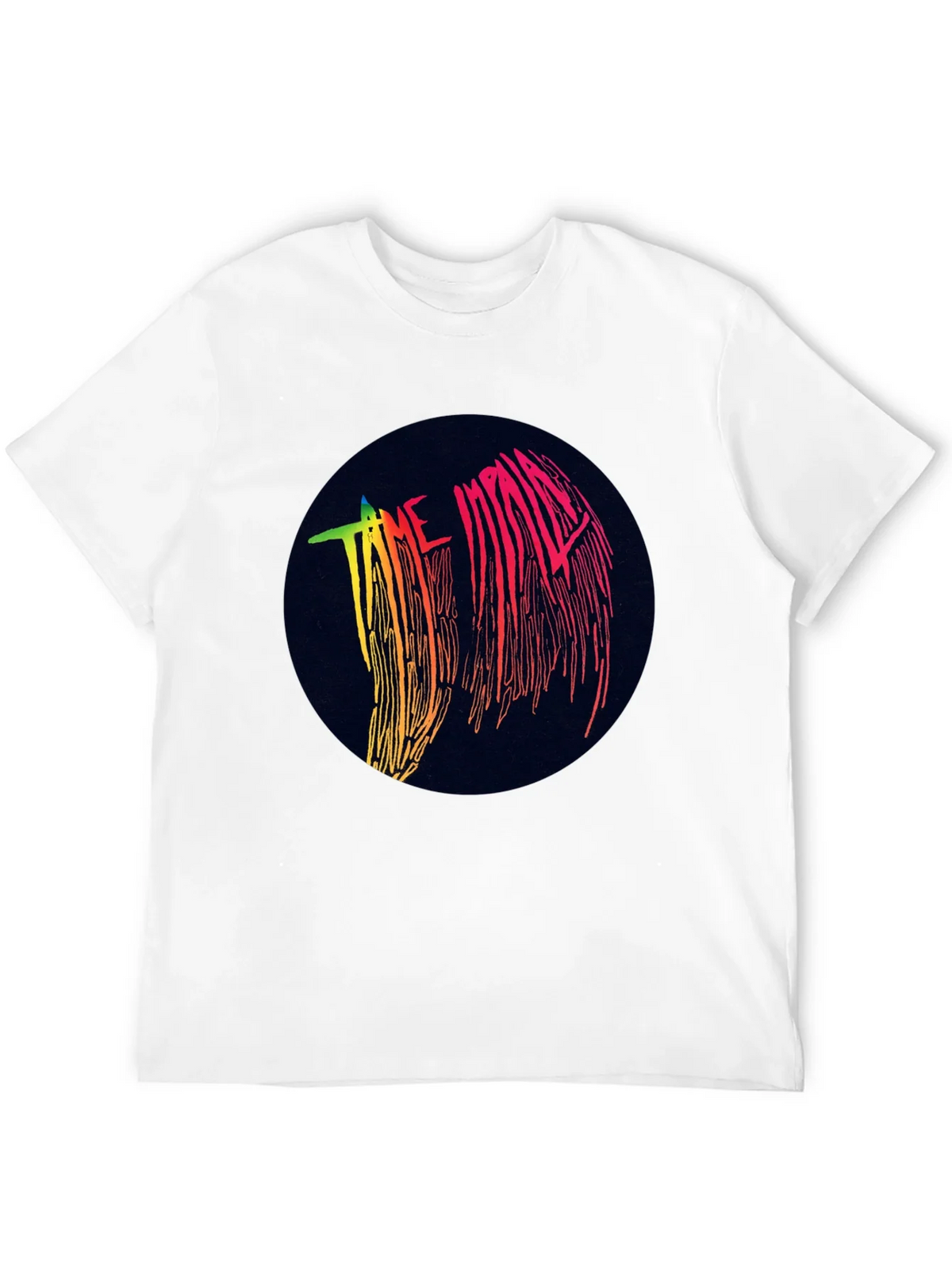 Tame Impala Graphic Black T-Shirt - Retro Style