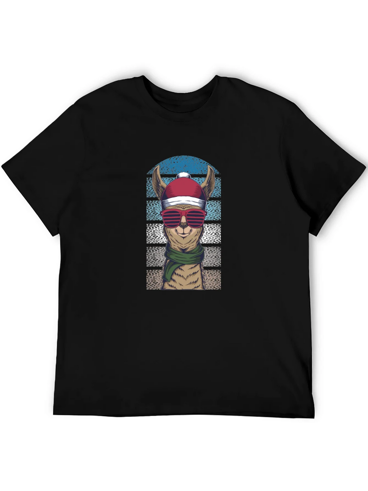 Llama Christmas T-Shirt: Festive Holiday Apparel