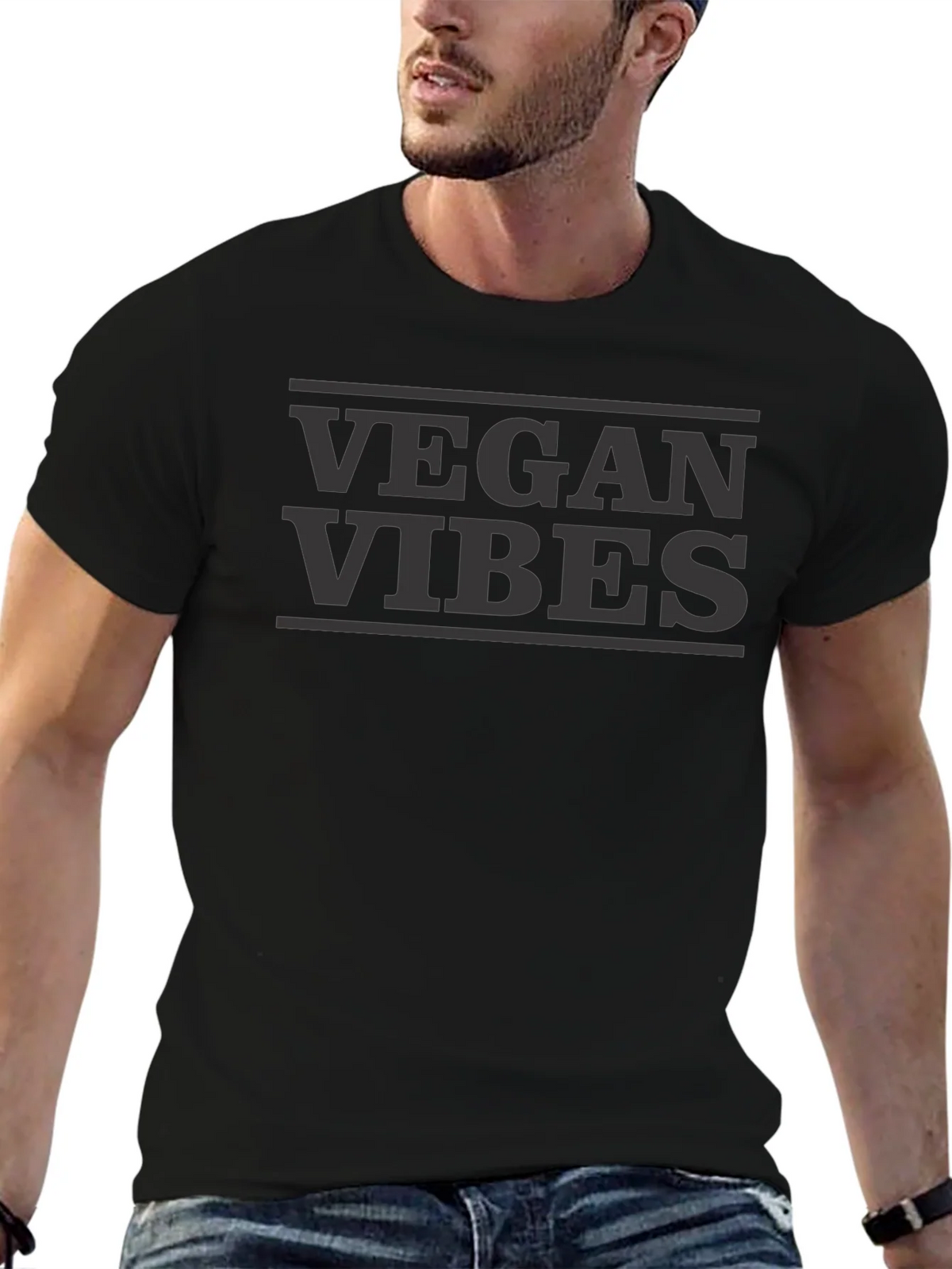 Vegan Vibes T-Shirt - Unisex Stylish Tee