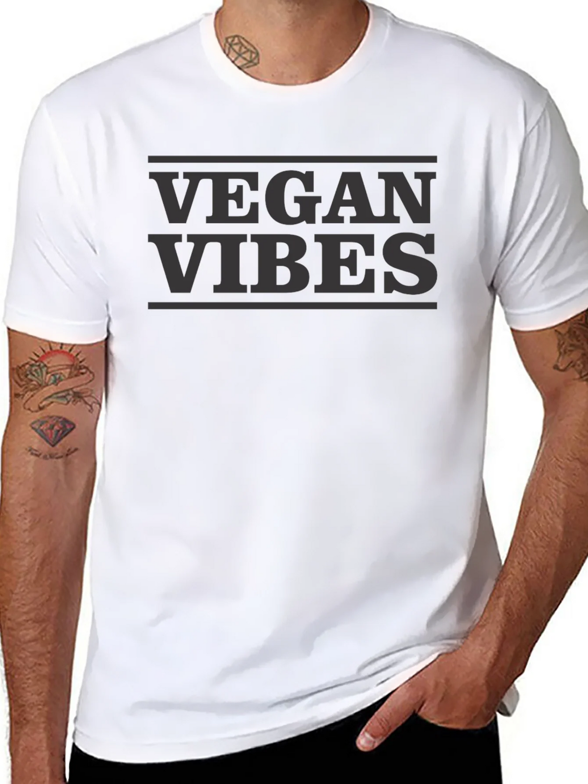 Vegan Vibes T-Shirt - Unisex Stylish Tee