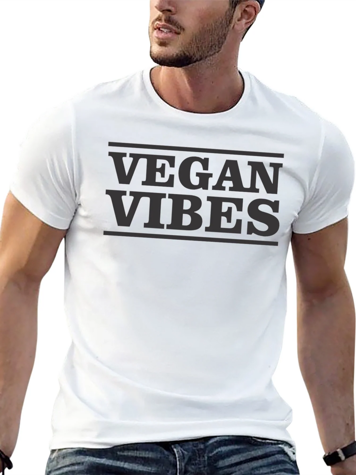 Vegan Vibes T-Shirt - Unisex Stylish Tee