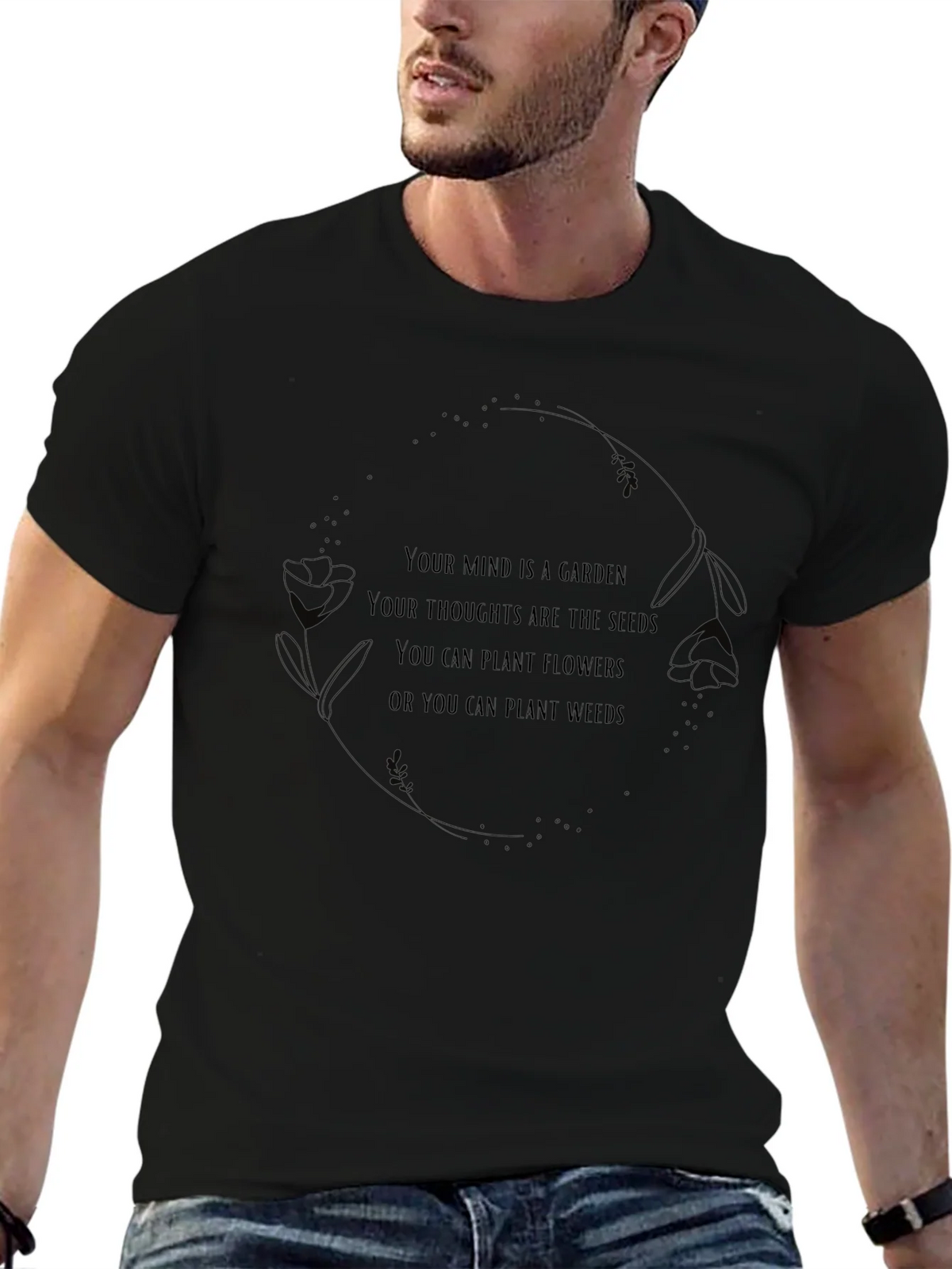 Mind Garden T-Shirt - Positive Thought Tee