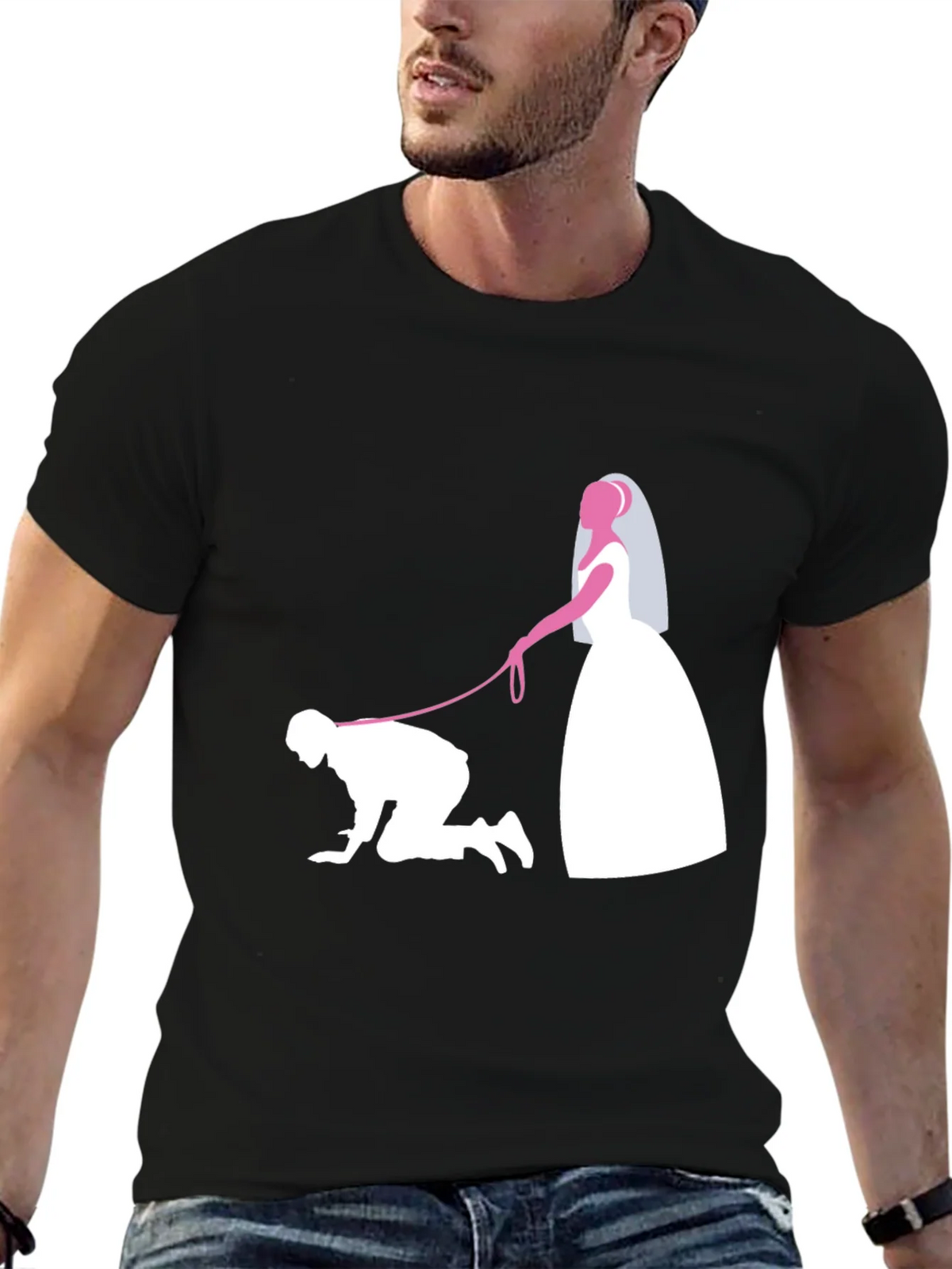 Bride & Groom Funny T-Shirt - Newlywed Humor