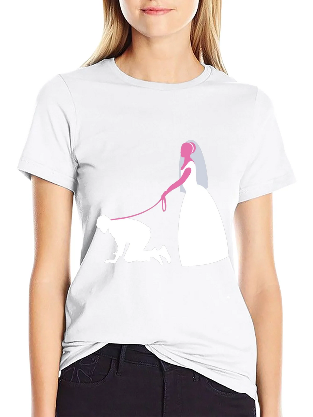 Bride & Groom Funny T-Shirt - Newlywed Humor