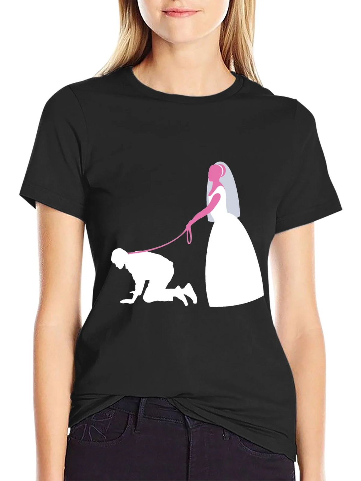 Bride & Groom Funny T-Shirt - Newlywed Humor