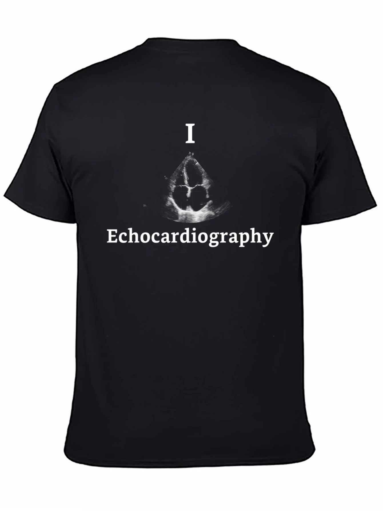 I Heart Echo T-Shirt - Medical Sonography Gift