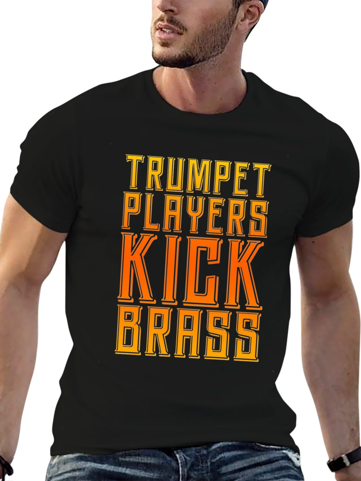 Trumpet Players Kick Brass T-Shirt